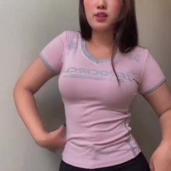 Chinese girl with a big ass