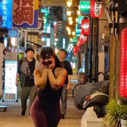 In Japan having fun :D