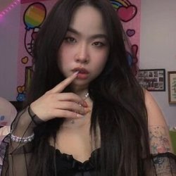 Young alt emo abg asian slut taking dildo