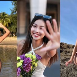 Chinese ABG SLUT in NYC - Sexy BODY SUIT on Tight Asian Babe